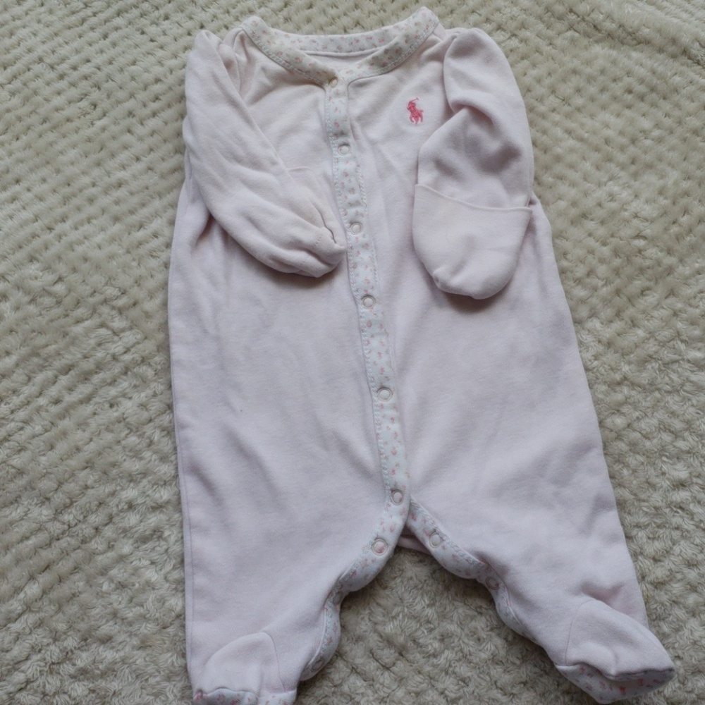 newborn polo onsie